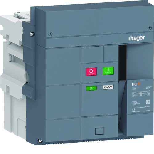 ACB HW2 2000A 3P Rozłącznik powietrzny wysuwny HW2W320DS Hager