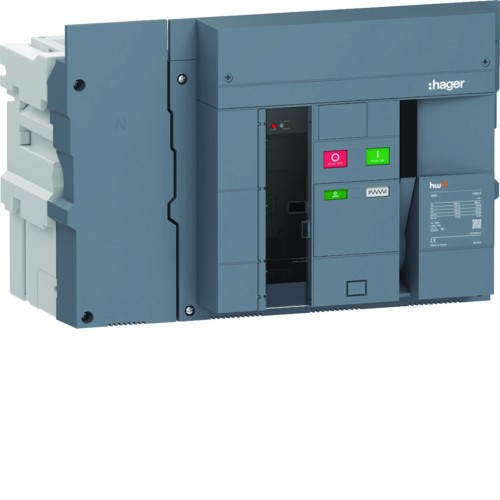 ACB HW4 120kA 1250A 4P Wyłącznik powietrzny wysuwny do wyzw. sentinel Energy HW4P412DE Hager
