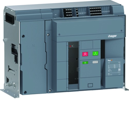ACB HW4 120kA 1250A 4P Wyłącznik powietrzny stacjonarny do wyzwalacza sentinel HW4P412FB Hager