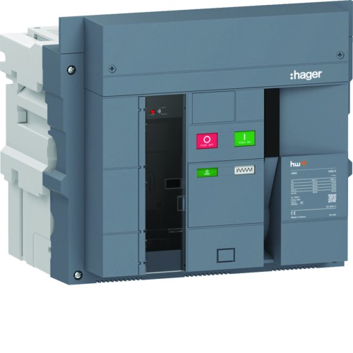 ACB HW4 85kA 1600A 3P Wyłącznik powietrzny wysuwny do wyzwalacza sentinel Energy HW4S316DE Hager