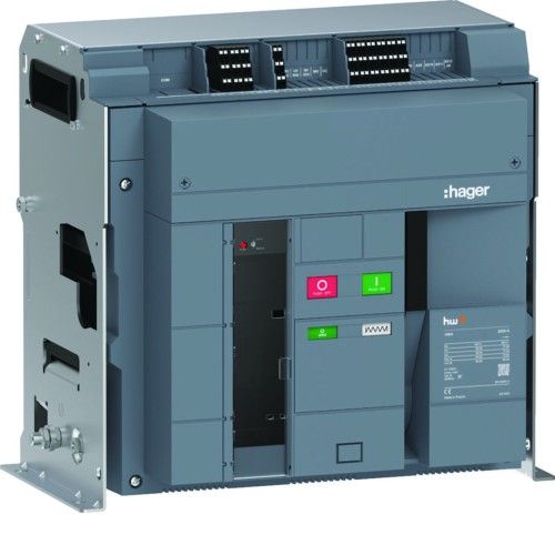 ACB HW4 85kA 2500A 3P Wyłącznik powietrzny stacjonarny do wyzwalacza sentinel HW4S325FB Hager