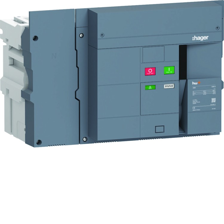 ACB HW4 1250A 4P Rozłącznik powietrzny wysuwny HW4W412DS Hager