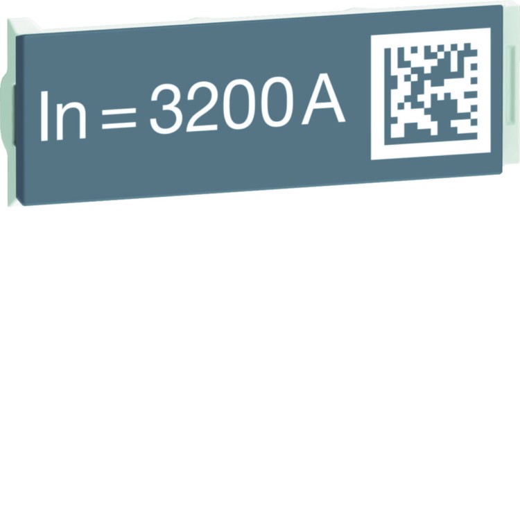 ACB HW4 Wtyczka z oznaczeniem znamionowym wyłącznika 3200A HWW472HSA Hager