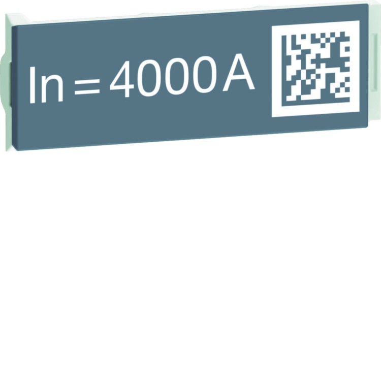 ACB HW4 Wtyczka z oznaczeniem znamionowym wyłącznika 4000A HWW473H Hager