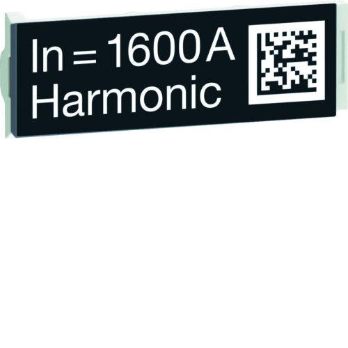 ACB HW2/4 Wtyczka z oznaczeniem znamionowym wyłącznika 1600A Harmonic HWW689H Hager