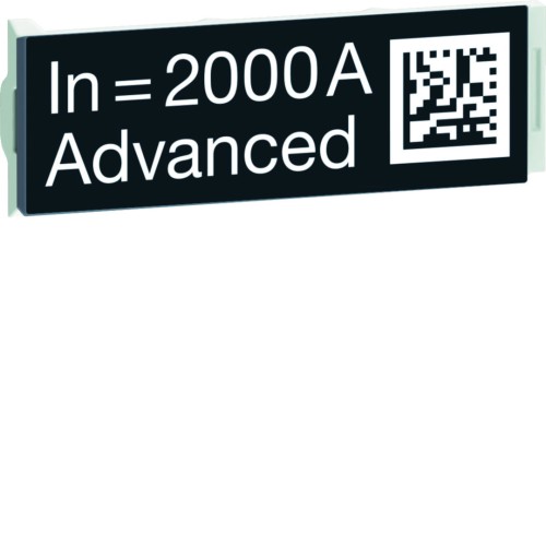 ACB HW2/4 Wtyczka z oznaczeniem zn.wyłącznika 2000A Advanced dostarczane luzem HWW710HSA Hager