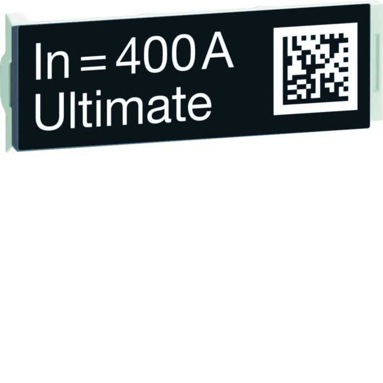 ACB HW2/4 Wtyczka z oznaczeniem zn.wyłącznika 400A Ultimate dostarczana luzem HWW724HSA Hager