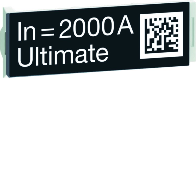 ACB HW2/4 Wtyczka z oznaczeniem znamionowym wyłącznika 2000A Ultimate HWW730H Hager