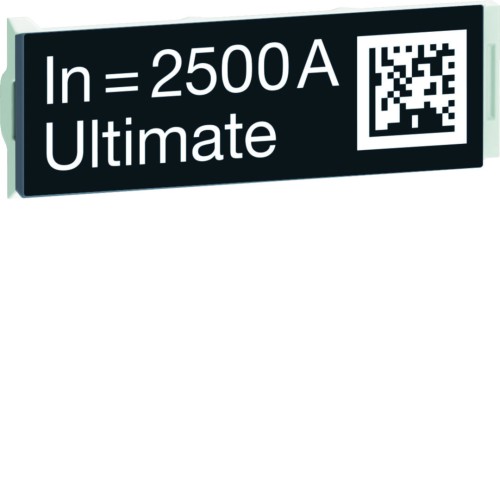 ACB HW2/4 Wtyczka z oznaczeniem znamionowym wyłącznika 2500A Ultimate HWW731H Hager