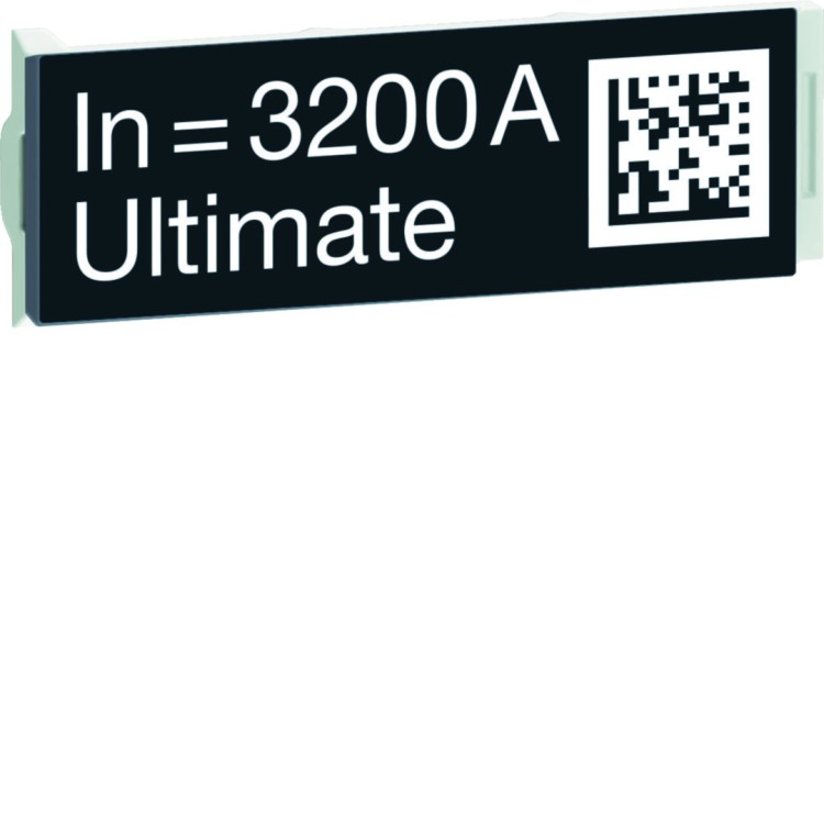 ACB HW4 Wtyczka z oznaczeniem znamionowym wyłącznika 3200A Ultimate HWW732HSA Hager