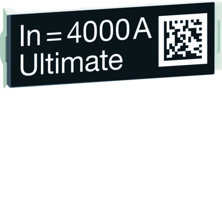 ACB HW4 Wtyczka z oznaczeniem znamionowym wyłącznika 4000A Ultimate HWW733HSA Hager