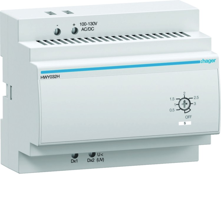ACB HW Podnapięciowy UV moduł opóźnienia 100-130V AC/DC (UVTC) HWY032H Hager