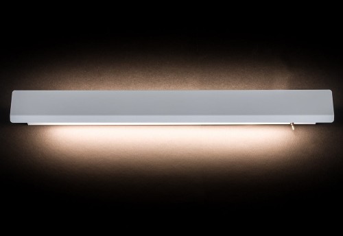 Lampa ścienna regulowana kinkiet z włącznikiem WING LED WHITE 7543 NOWODVORSKI Lighting T8 60cm Loft nowoczesna oświetleniowa biała biały Inspiracje Premium
