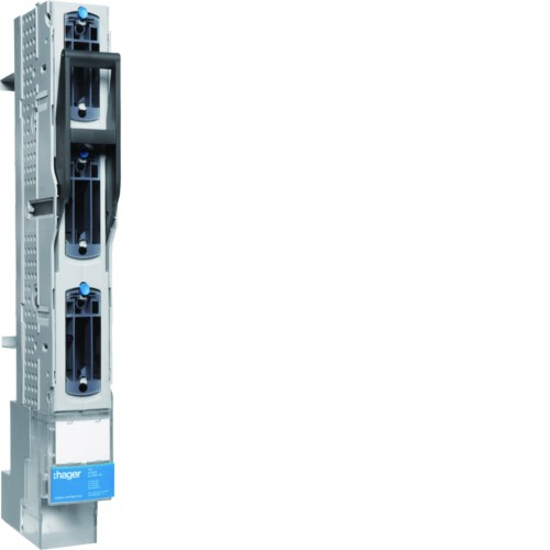 LV rozłącznik bezp.listw. NH00 3P 160A 690VAC szyny 60mm zac.śr.M8 LVS0060SPX Hager