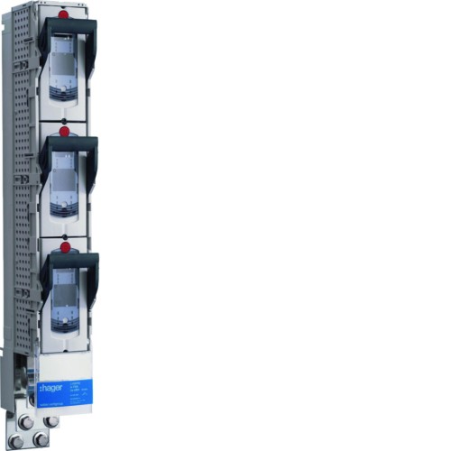 LV rozłącznik bezp.zab.transformatora NH3 1P 910A 400VAC szyny 185mm zac.śr.M12 LVSR910LLE Hager