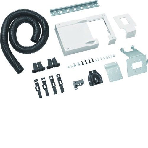 Zestaw kompletny z pokrywą 150x250mm do okablowania drzwi z rurą ø23 mm UC11BT23 Hager