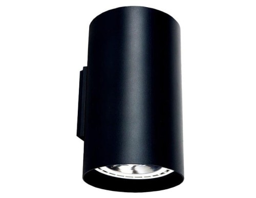 Lampa ścienna TUBE BLACK 9320 NOWODVORSKI Lighting 2xGU10 ES111 Loft nowoczesna lampa oświetleniowa kinkiet czarny czarna Inspiracje Premium