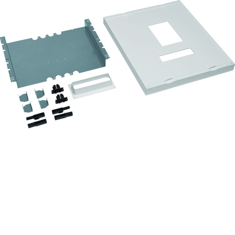 univers N HC 600x500mm zestaw dla wyłączników mocy H3+ P630A (4P) + FI UC42LH34F Hager