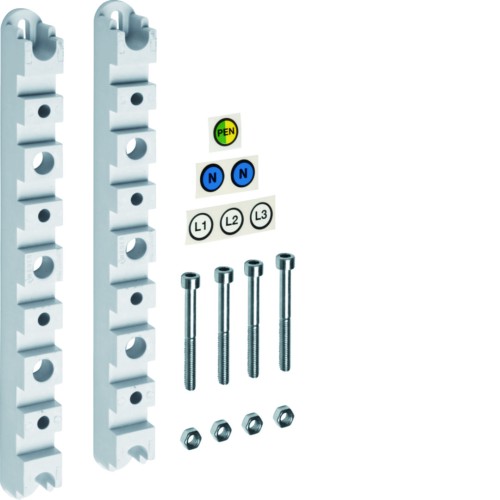 univers N HC uchwyt szyn zbiorczych UST4 1250A dla Cu 2x 30x10 4-biegunowy UST446 Hager