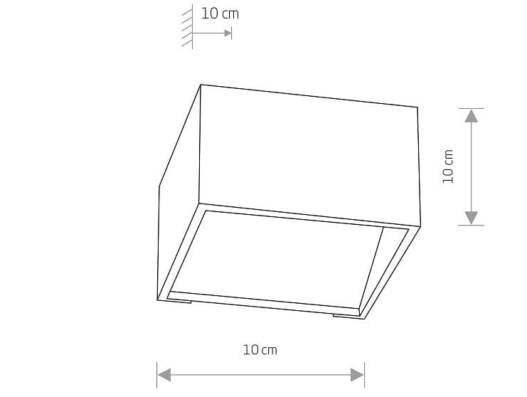 Lampa ścienna LIA LED WHITE 6913 NOWODVORSKI Lighting 7W 3000K Loft nowoczesna lampa oświetleniowa kinkiet biały biała Inspiracje Premium