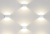 Lampa ścienna LIA LED WHITE 6913 NOWODVORSKI Lighting 7W 3000K Loft nowoczesna lampa oświetleniowa kinkiet biały biała Inspiracje Premium