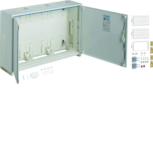 Cokół przyłączeniowy, forma obudowy IP44 500x800x205 ZB013S Hager