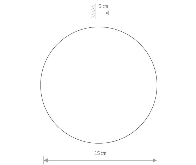 Lampa ścienna Kinkiet Industrialny Loft RING LED S 10315 NOWODVORSKI Lighting 7W okrąg koło 15cm metal satynowy czekoladowy nowoczesna oprawa oświetleniowa dekoracyjna Inspiracje Premium