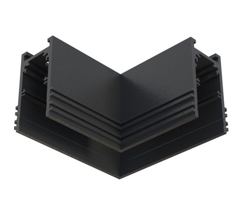 Narożnik poziomy Łącznik do szynoprzewodu kątowy L niskonapięciowy System LVM RECESSED HORIZONTAL CORNER 10158 NOWODVORSKI Lighting Loft nowoczesna 1F sufitowy ścienny oświetlenie szynowe listwa podtynkowa zawieszana 48V złączka czarny Inspiracje Premium