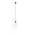 Lampa sufitowa wisząca Industrialna Loft PEAR M 8672 NOWODVORSKI Lighting oświetleniowa żyrandol nowoczesna szklana bańka gruszka ze złotym Premium - Outlet
