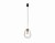 Lampa sufitowa wisząca Industrialna Loft PEAR S 8673 NOWODVORSKI Lighting oświetleniowa żyrandol nowoczesna szklana bańka gruszka ze złotym Premium - Outlet