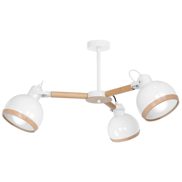 Żyrandol OVAL WHITE 3xE27 MLP8655 Milagro