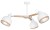 Żyrandol OVAL WHITE 3xE27 MLP8655 Milagro