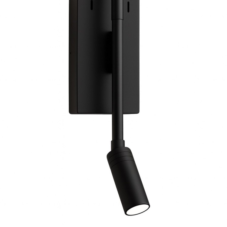 Kinkiet Torch Czarny 6W+3W 4000K ML1566 Milagro