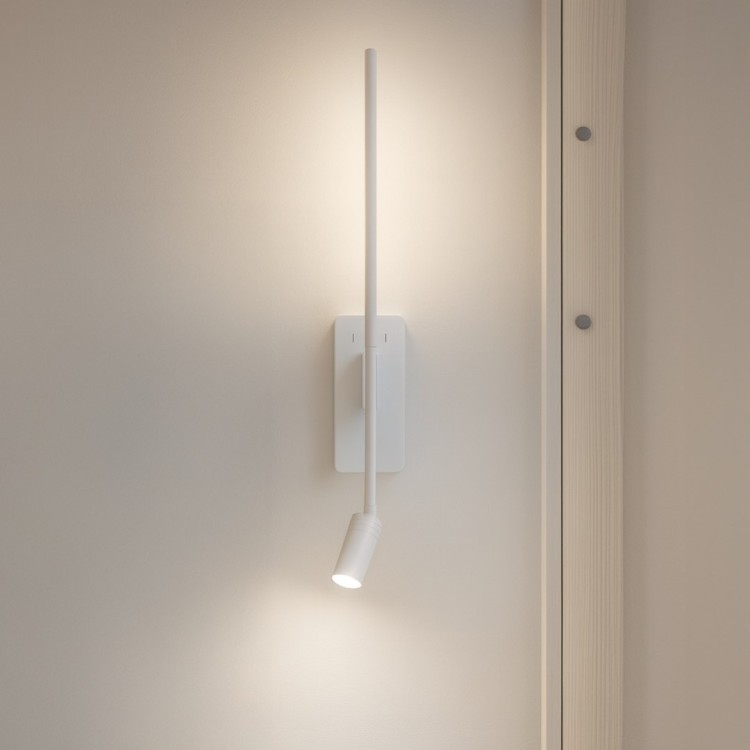 Kinkiet Torch Biały 6W+3W 4000K ML1567 Milagro