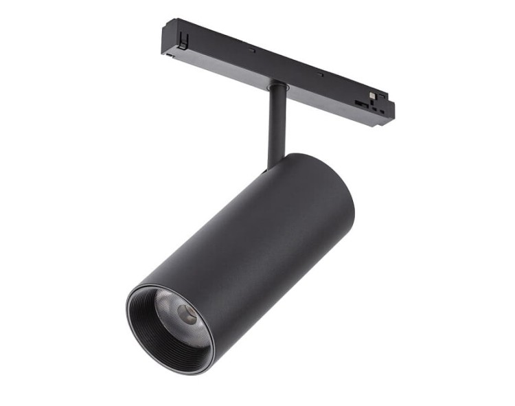 Lampa szynowa Reflektor szynowy LED 15W niskonapięciowy System LVM SPOT LED 15W 10147 NOWODVORSKI Lighting 3000K Loft nowoczesna sufitowy ścienny oświetlenie szynowe natynkowa podtynkowa zawieszana 48V szynoprzewodu szyny czarna Inspiracje Premium