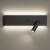 Kinkiet Resort Czarny prawy 10W + 3W LED 4000K ML1568 Milagro