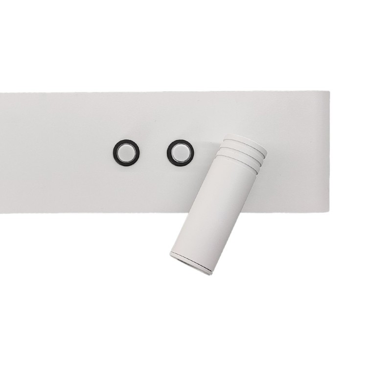 Kinkiet Resort prawy 10W + 3W LED 4000K Biały ML1569 Milagro