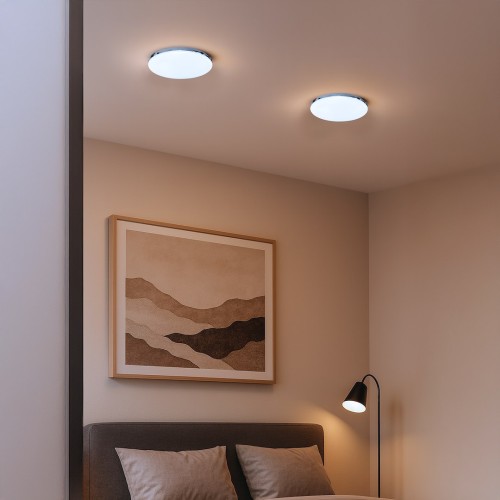 Plafon MAYA CHROME 15W LED IP44 Ø330 mm ML1658 Milagro