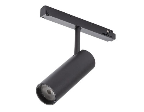 Lampa szynowa Reflektor szynowy LED 9W niskonapięciowy System LVM SPOT LED 9W 10142 NOWODVORSKI Lighting 3000K Loft nowoczesna sufitowy ścienny oświetlenie szynowe natynkowa podtynkowa zawieszana 48V szynoprzewodu szyny czarna Inspiracje Premium