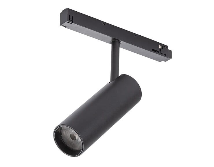 Lampa szynowa Reflektor szynowy LED 9W niskonapięciowy System LVM SPOT LED 9W 10142 NOWODVORSKI Lighting 3000K Loft nowoczesna sufitowy ścienny oświetlenie szynowe natynkowa podtynkowa zawieszana 48V szynoprzewodu szyny czarna Inspiracje Premium