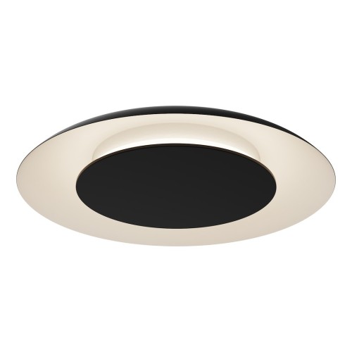 Lampa sufitowa Piattino Czarny 30W LED 3000K-4000k-6000K ML1811 Milagro