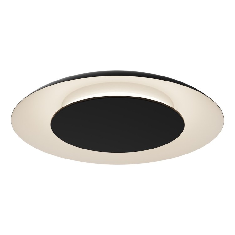 Lampa sufitowa Piattino Czarny 30W LED 3000K-4000k-6000K ML1811 Milagro