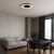 Lampa sufitowa Piattino Czarny 30W LED 3000K-4000k-6000K ML1811 Milagro