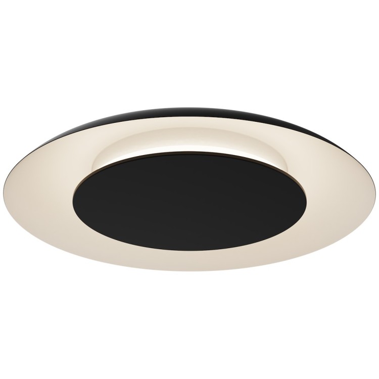 Lampa sufitowa Piattino Czarny 30W LED 3000K-4000k-6000K ML1811 Milagro