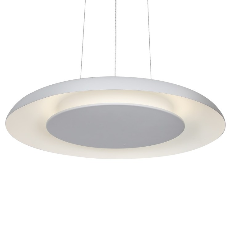Lampa wisząca Piattino Biały 30W LED 3000K-4000k-6000K ML1813 Milagro