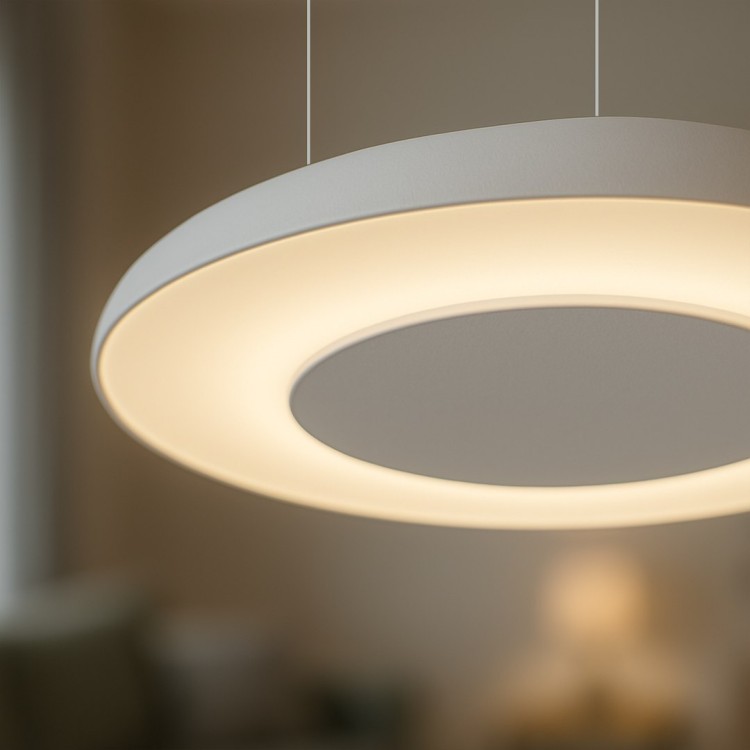 Lampa wisząca Piattino Biały 30W LED 3000K-4000k-6000K ML1813 Milagro