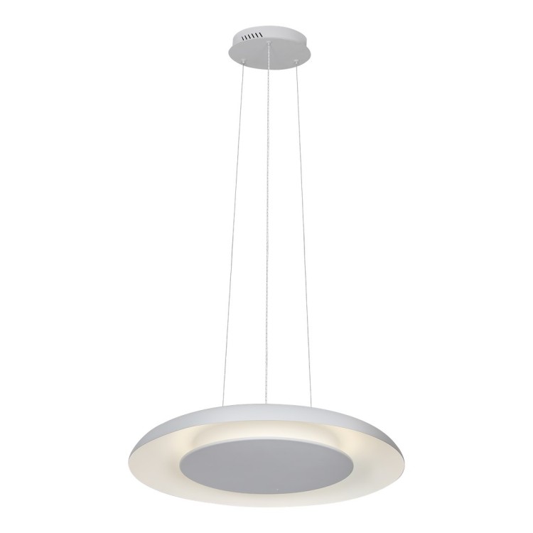 Lampa wisząca Piattino Biały 30W LED 3000K-4000k-6000K ML1813 Milagro