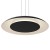 Lampa wisząca Piattino Czarny 30W LED 3000K-4000k-6000K ML1814 Milagro