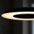 Lampa wisząca Piattino Czarny 30W LED 3000K-4000k-6000K ML1814 Milagro