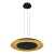Lampa wisząca Piattino Czarny Złoty 30W LED 3000K-4000k-6000K ML1815 Milagro